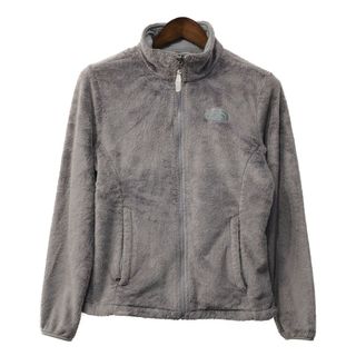 ザノースフェイス(THE NORTH FACE)のTHE NORTH FACE ノースフェイス ボアフリースジャケット アウトドア ワンポイント ベージュ (レディース M) 中古 古着 Q4353(その他)