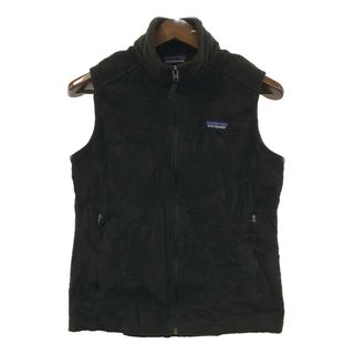 パタゴニア(patagonia)のpatagonia パタゴニア SYNCHILLA シンチラ フリースベスト アウトドア ブラック (メンズ M) 中古 古着 Q4365(その他)