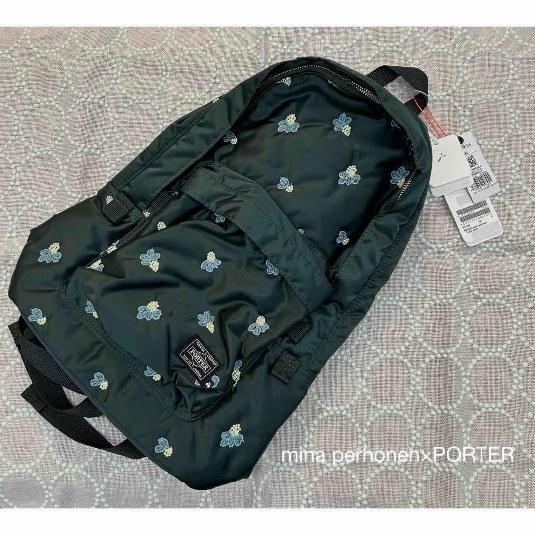 mina perhonen(ミナペルホネン)のミナペルホネン×ポーター  light berry DAYPACK リュック レディースのバッグ(リュック/バックパック)の商品写真