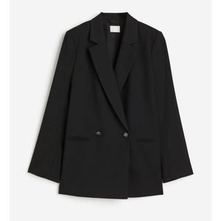 エイチアンドエム(H&M)のダブルブレストブレザー(テーラードジャケット)