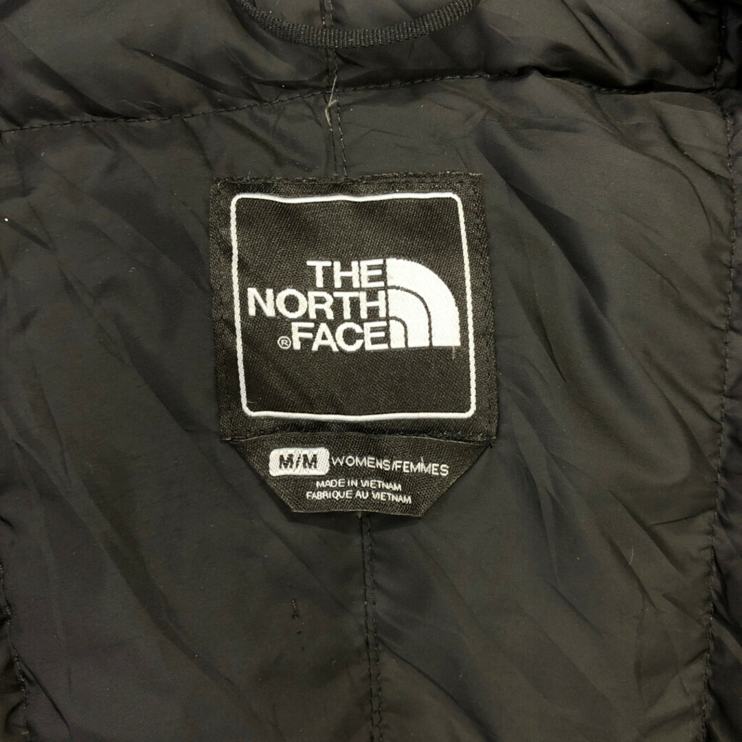 THE NORTH FACE(ザノースフェイス)のTHE NORTH FACE ノースフェイス ダウンコート アウトドア 防寒 600フィル ネイビー (レディース M) 中古 古着 Q4379 レディースのジャケット/アウター(ダウンジャケット)の商品写真