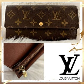 ルイヴィトン(LOUIS VUITTON)のLOUIS VUITTON ルイヴィトン ポルトモネクレディ モノグラム 長財布(財布)