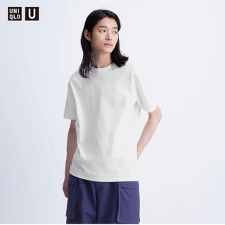 UNIQLO - 美品 ユニクロ クルーネックTシャツ 半袖 XL ホワイト