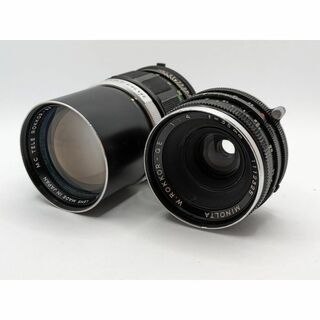 コニカミノルタ(KONICA MINOLTA)のMinolta Rokkor 35mm F4 & 135mm f2.8【試写済】(レンズ(単焦点))