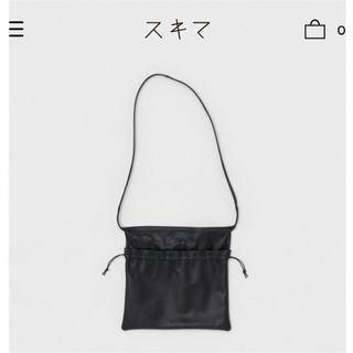 エンダースキーマ(Hender Scheme)のcow red cross bag small ユニセックス(ショルダーバッグ)