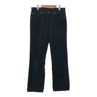 リーバイス(Levi's)のLevi's リーバイス 630-1759 ブーツカット コーデュロイパンツ アメカジ ブラック (メンズ W34 L34) 中古 古着 Q4431(その他)