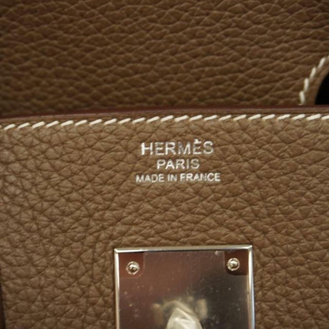 Hermes(エルメス)の【4hd4786】エルメス ハンドバッグ/バーキン30/Y刻印/トリヨンクレマンス/エトゥープ/シルバー金具 【中古】 レディース レディースのバッグ(ハンドバッグ)の商品写真