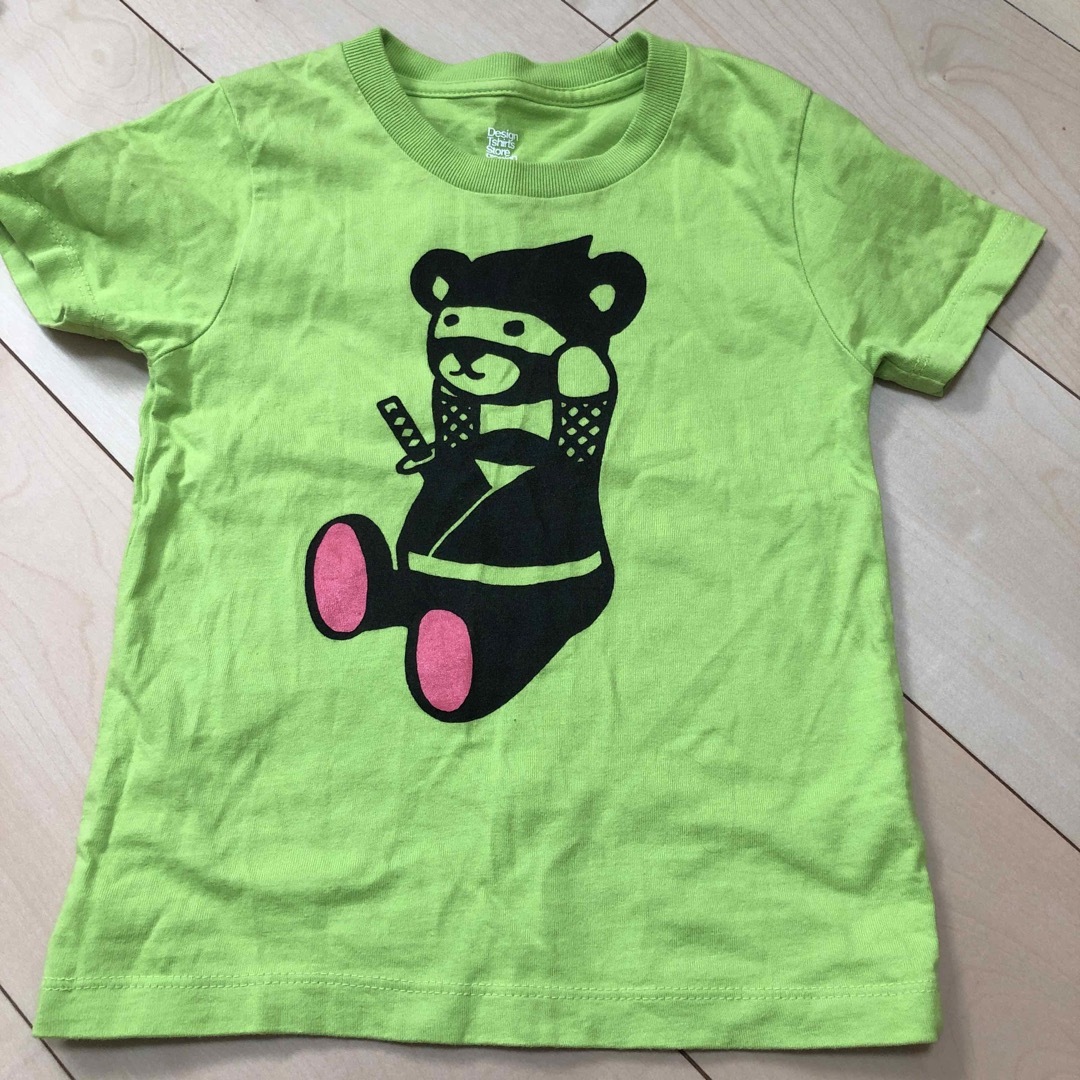 デザインTシャツ　110 キッズ/ベビー/マタニティのキッズ服男の子用(90cm~)(Tシャツ/カットソー)の商品写真