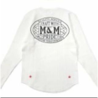 エムアンドエム(M&M)のM&M CUSTOM PERFORMANCE カットソー　ホワイト(Tシャツ/カットソー(七分/長袖))