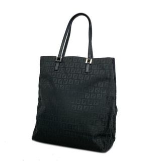 フェンディ(FENDI)の★SALE 【4hd4688】フェンディ トートバッグ/ズッキーノ/ナイロンキャンバス/ブラック 【中古】 レディース(トートバッグ)