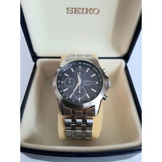 セイコー(SEIKO)の【美品】SEIKO 腕時計 クロノグラフ(腕時計(アナログ))