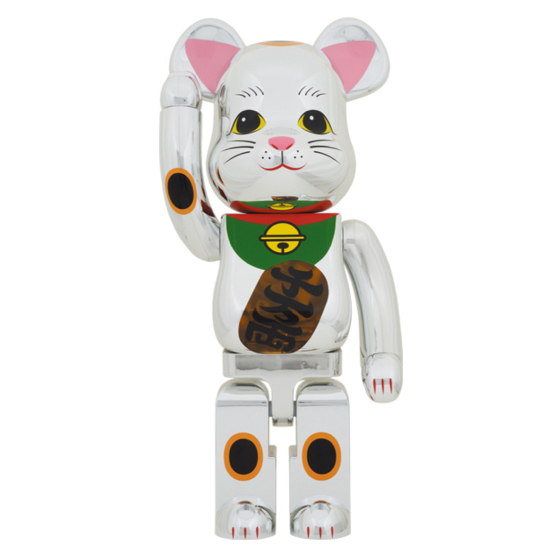 MEDICOM TOY(メディコムトイ)のMANEKINEKO SILVER PLATED EMIT LIGHT 1000 エンタメ/ホビーのフィギュア(SF/ファンタジー/ホラー)の商品写真