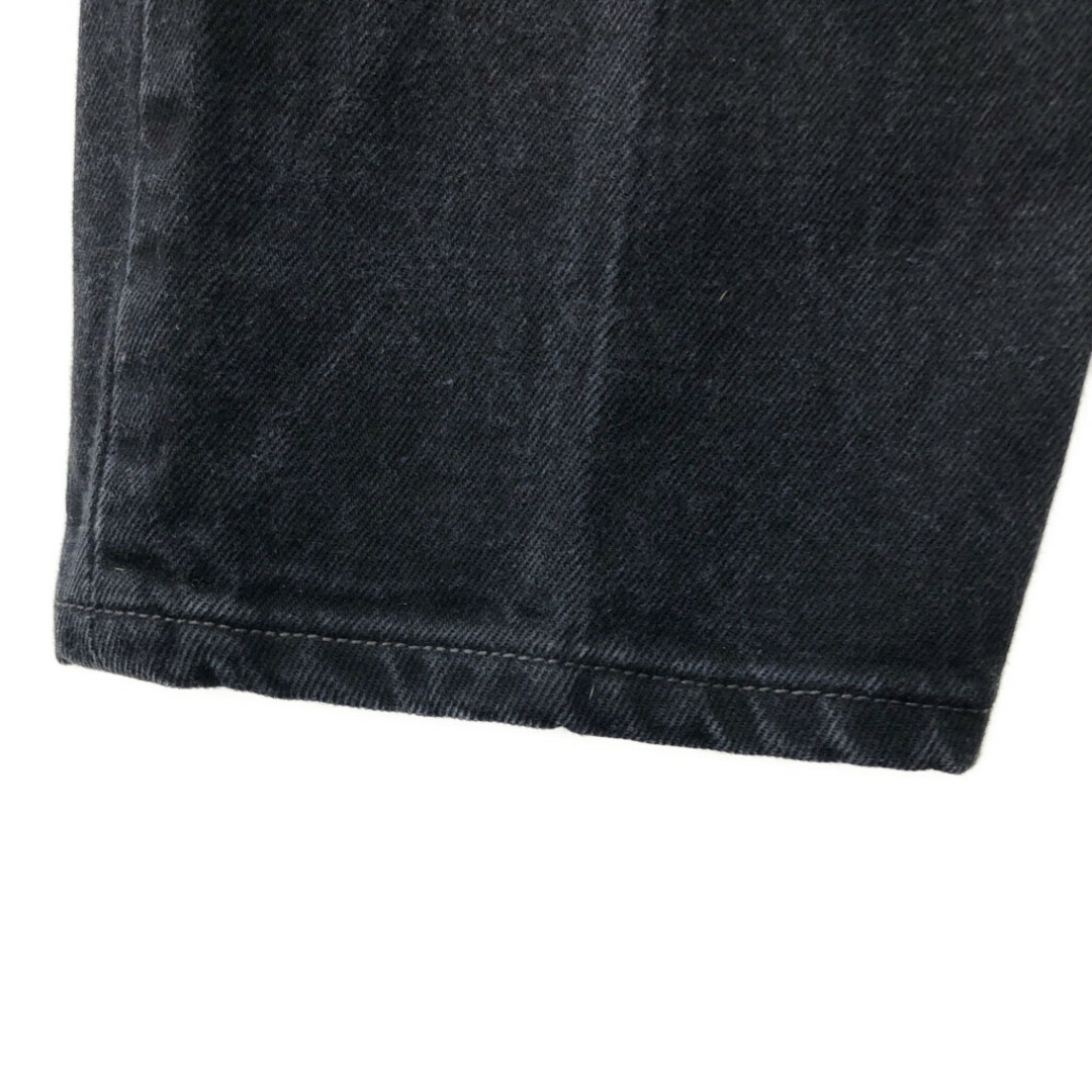 Levi's(リーバイス)のLevi's リーバイス 501 デニムパンツ アメカジ ブラック (メンズ W29 L32) 中古 古着 Q4437 メンズのパンツ(デニム/ジーンズ)の商品写真