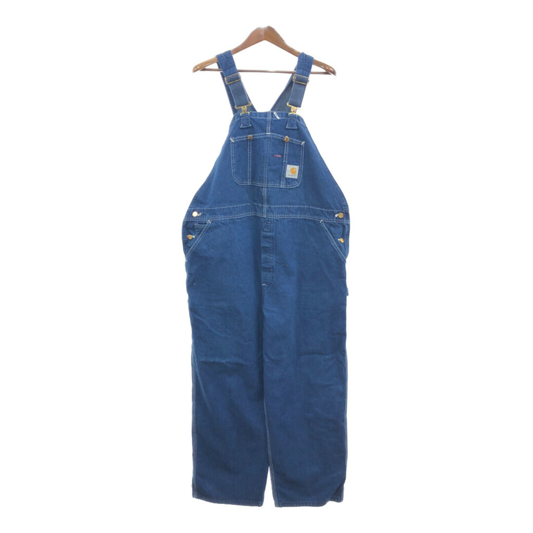 carhartt - 90年代 USA製 Carhartt カーハート デニム オーバーオール carhartt - 90年代 USA製 Carhartt カーハート デニム オーバーオール