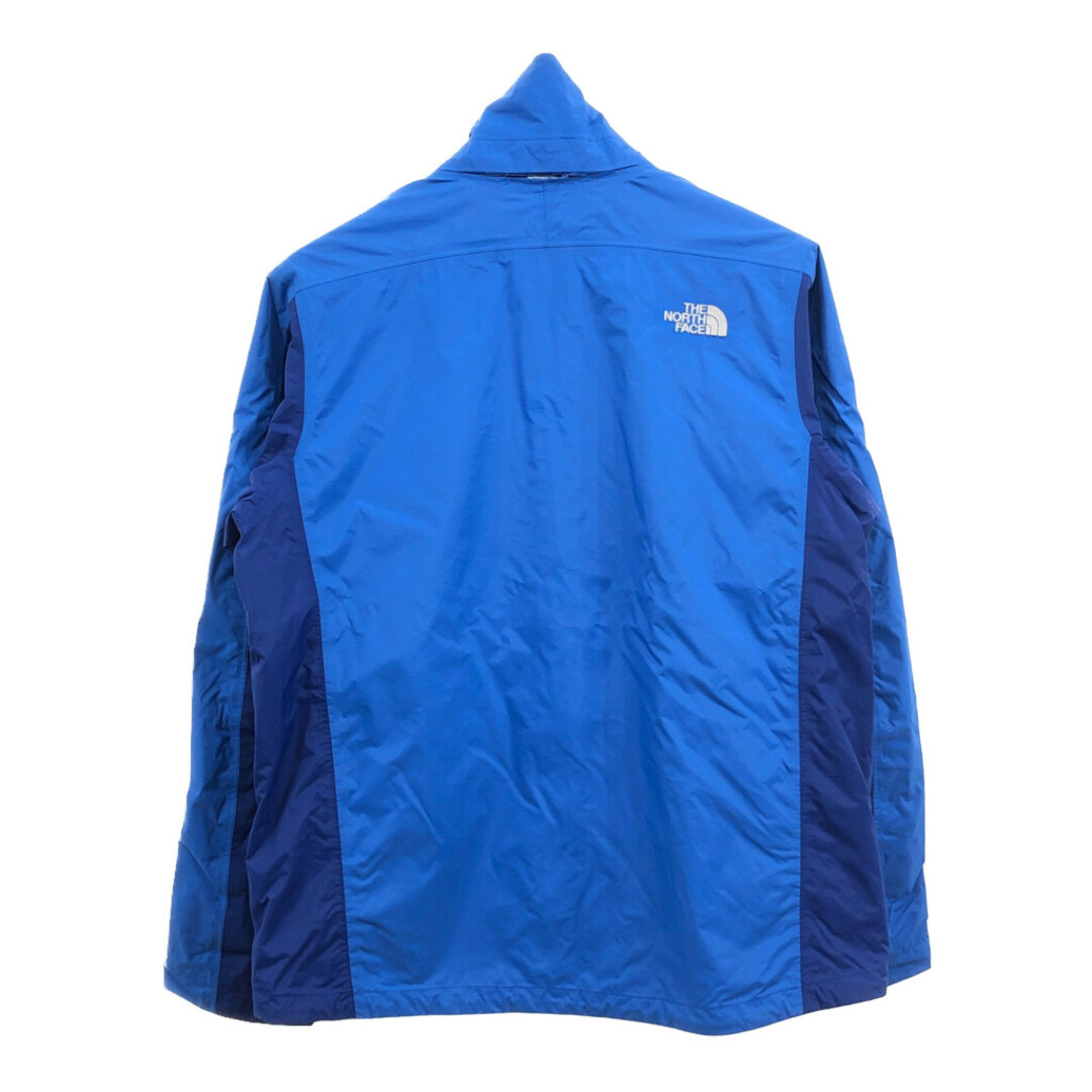 THE NORTH FACE(ザノースフェイス)のTHE NORTH FACE ノースフェイス HYVENT ナイロンジャケット アウトドア ブルー (メンズ M) 中古 古着 Q4457 メンズのジャケット/アウター(その他)の商品写真