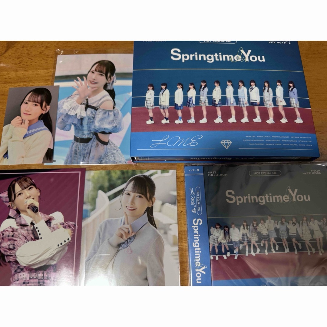 ≠ME ノイミー 1stアルバム SpringtimeYou 鈴木瞳美 エンタメ/ホビーのタレントグッズ(アイドルグッズ)の商品写真