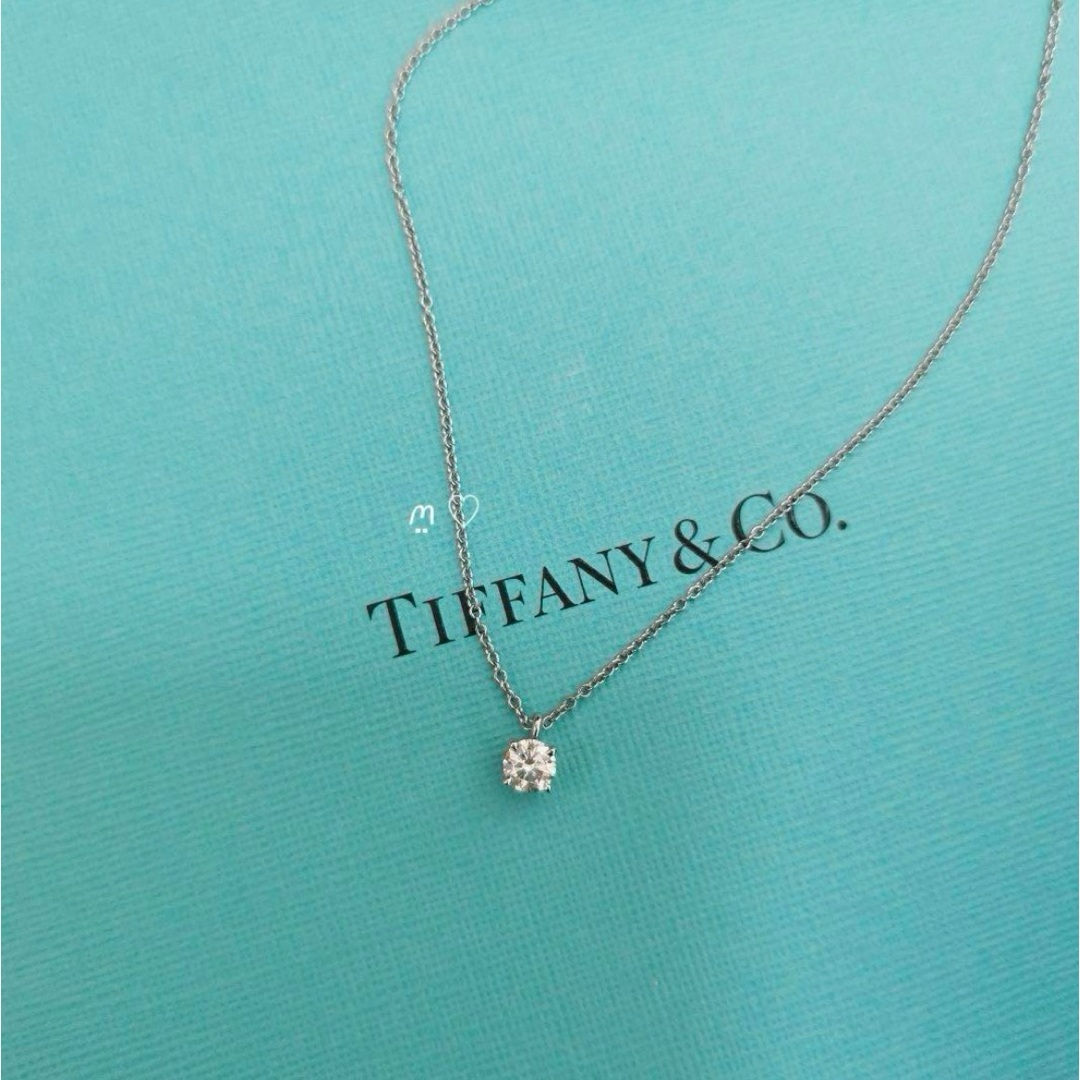 Tiffany & Co.(ティファニー)のティファニー　ソリティアネックレス　ダイヤモンド0.29ct　プラチナペンダント レディースのアクセサリー(ネックレス)の商品写真