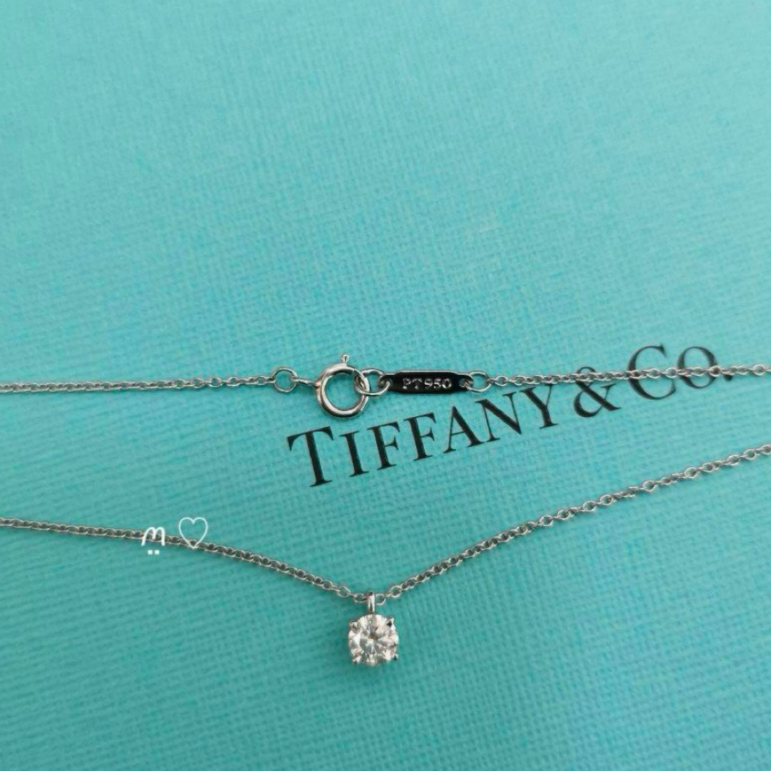 Tiffany & Co.(ティファニー)のティファニー　ソリティアネックレス　ダイヤモンド0.29ct　プラチナペンダント レディースのアクセサリー(ネックレス)の商品写真