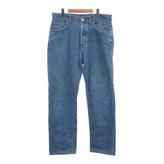 アルマーニジーンズ(ARMANI JEANS)のARMANI JEANS アルマーニ ジーンズ デニムパンツ ブルー (メンズ W34) 中古 古着 Q4470(デニム/ジーンズ)