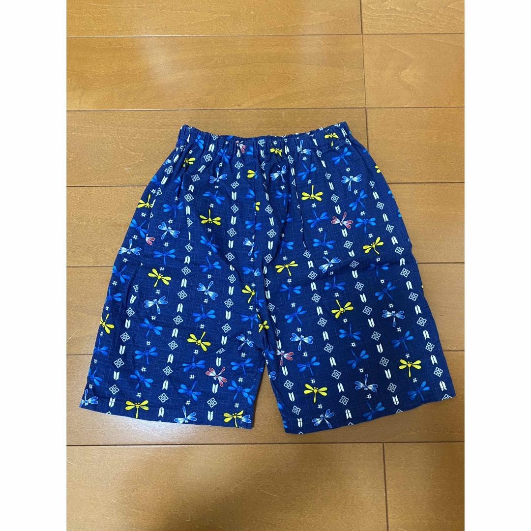 甚平　キッズ キッズ/ベビー/マタニティのキッズ服男の子用(90cm~)(甚平/浴衣)の商品写真