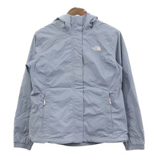 ザノースフェイス(THE NORTH FACE)のTHE NORTH FACE ノースフェイス DRYVENT マウンテンパーカー アウトドア 防水 ライトグレー (レディース M) 中古 古着 Q4499(マウンテンパーカー)