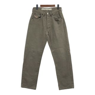 ディーゼル(DIESEL)の2000年代～ イタリア製 DIESEL ディーゼル ストレート デニムパンツ ベージュ (メンズ W29) 中古 古着 Q4516(デニム/ジーンズ)