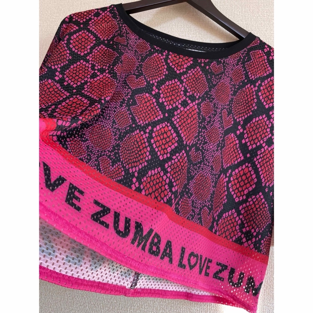 Zumba(ズンバ)のZumba Love Snakeskin Top レディースのトップス(カットソー(半袖/袖なし))の商品写真