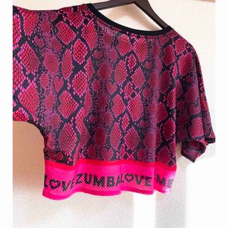 ズンバ(Zumba)のZumba Love Snakeskin Top(カットソー(半袖/袖なし))