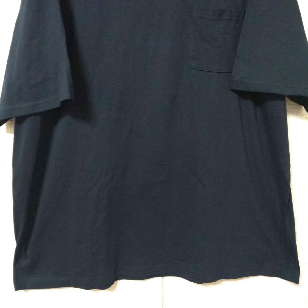 新品 5L OLD MILLS 半袖 Tシャツ 黒 胸ポケット 大きいサイズ メンズのトップス(Tシャツ/カットソー(半袖/袖なし))の商品写真