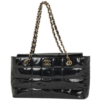 シャネル(CHANEL)のシャネル チョコバー チェーン トートバッグ レディース 【中古】(トートバッグ)