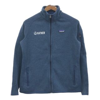 パタゴニア(patagonia)のpatagonia パタゴニア ベターセーター フリースジャケット 企業ロゴ アウトドア ネイビー (メンズ L) 中古 古着 Q4528(その他)