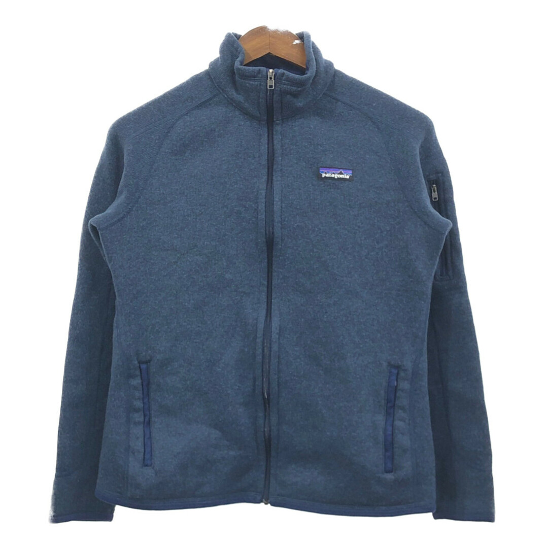 patagonia(パタゴニア)のpatagonia パタゴニア ベターセーター フリースジャケット アウトドア ネイビー (メンズ M) 中古 古着 Q4529 メンズのジャケット/アウター(その他)の商品写真