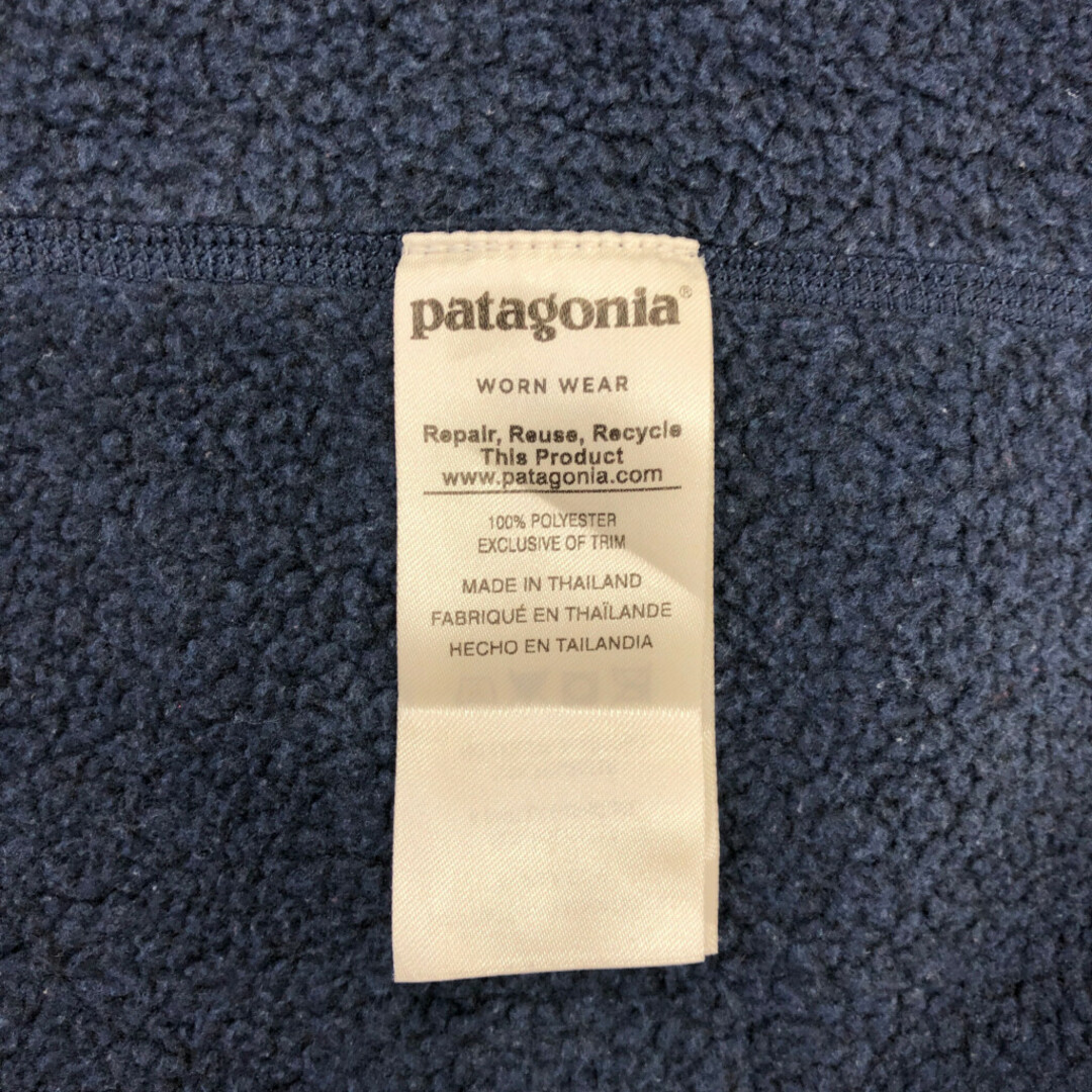 patagonia(パタゴニア)のpatagonia パタゴニア ベターセーター フリースジャケット アウトドア ネイビー (メンズ M) 中古 古着 Q4529 メンズのジャケット/アウター(その他)の商品写真