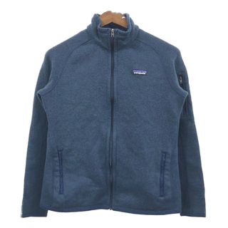 パタゴニア(patagonia)のpatagonia パタゴニア ベターセーター フリースジャケット アウトドア ネイビー (メンズ M) 中古 古着 Q4529(その他)