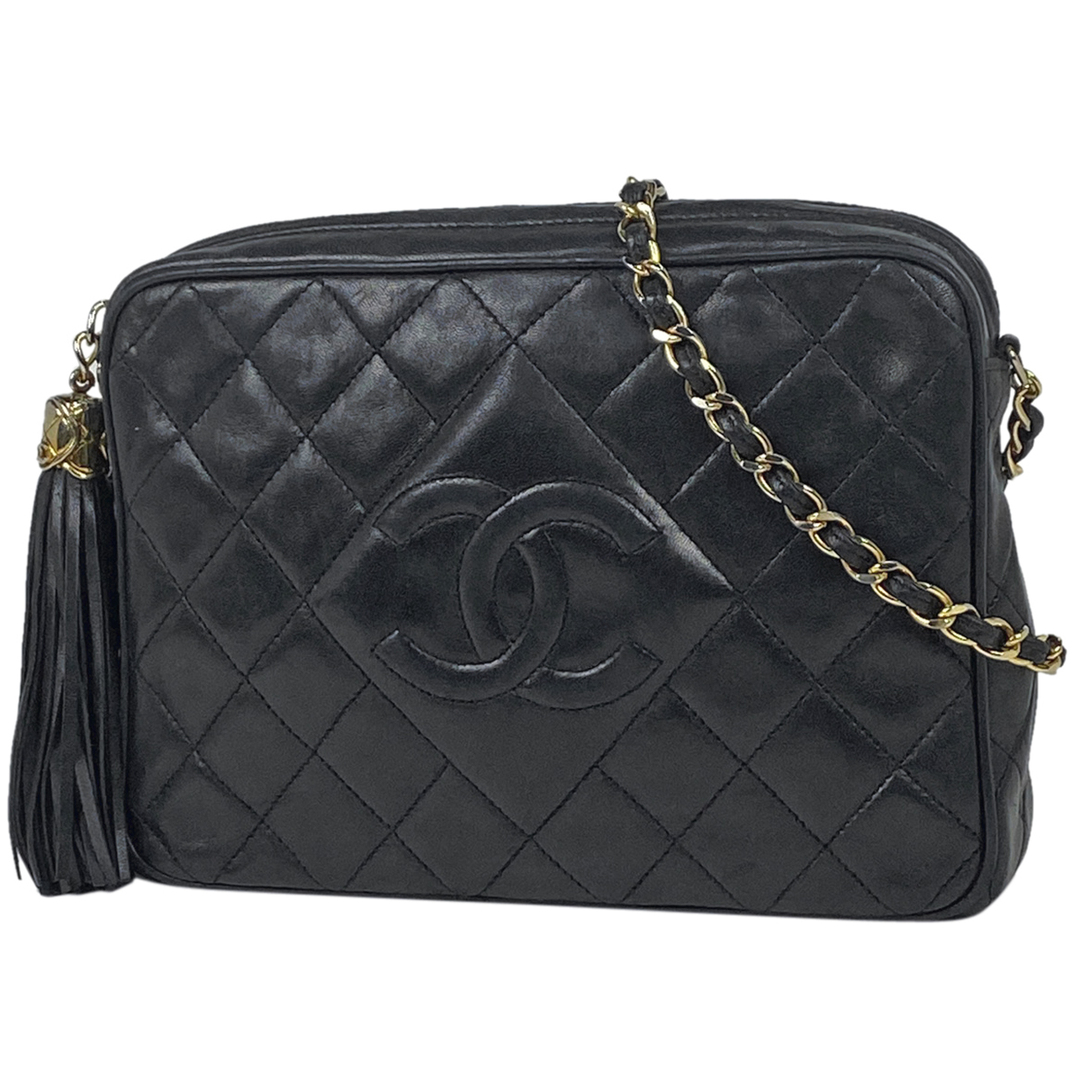 CHANEL(シャネル)のシャネル ココマーク フリンジ チェーン ショルダーバッグ レディース 【中古】 レディースのバッグ(ショルダーバッグ)の商品写真