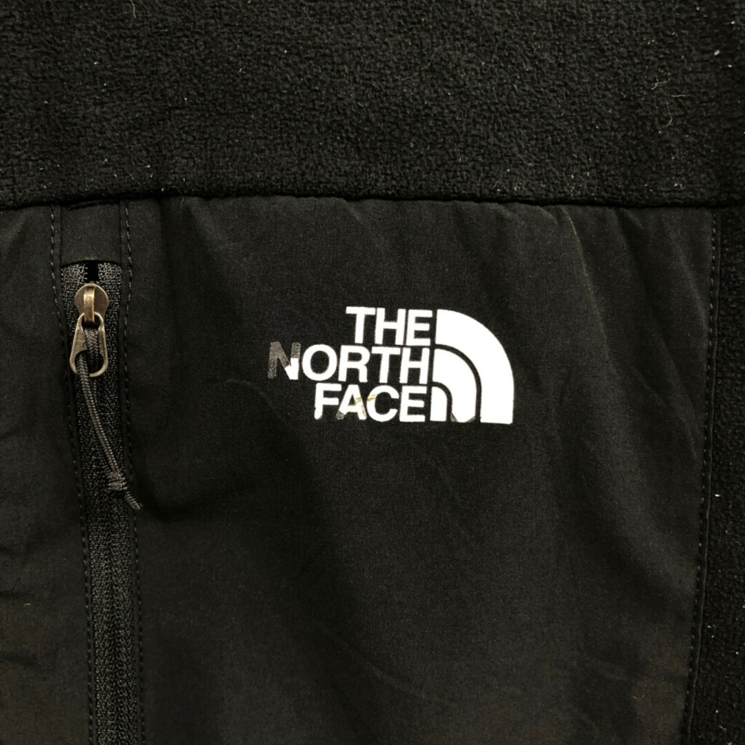 THE NORTH FACE(ザノースフェイス)のTHE NORTH FACE ノースフェイス フリースジャケット アウトドア ブラック (メンズ) 中古 古着 Q4545 メンズのジャケット/アウター(その他)の商品写真