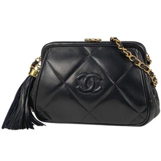 シャネル(CHANEL)のシャネル ココマーク フリンジ チェーン ショルダーバッグ レディース 【中古】(ショルダーバッグ)