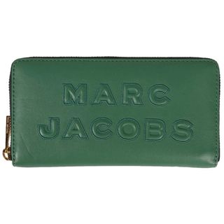 マークジェイコブス(MARC JACOBS)のマークジェイコブス ロゴ ラウンドジップ 長財布 レディース 【中古】(財布)