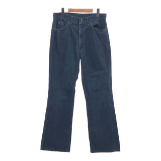 リーバイス(Levi's)の80年代 USA製 Levi's リーバイス 517-1517 コーデュロイパンツ アメカジ ネイビー (メンズ W32 L34) 中古 古着 Q4559(その他)