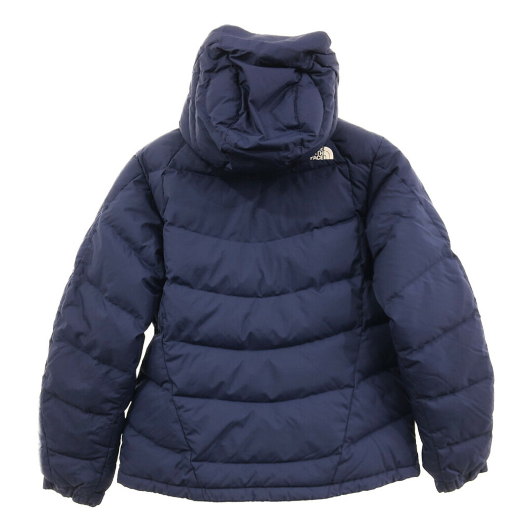 THE NORTH FACE(ザノースフェイス)のTHE NORTH FACE ノースフェイス ダウンジャケット アウトドア 防寒 ネイビー (レディース L) 中古 古着 Q4566 レディースのジャケット/アウター(ダウンジャケット)の商品写真