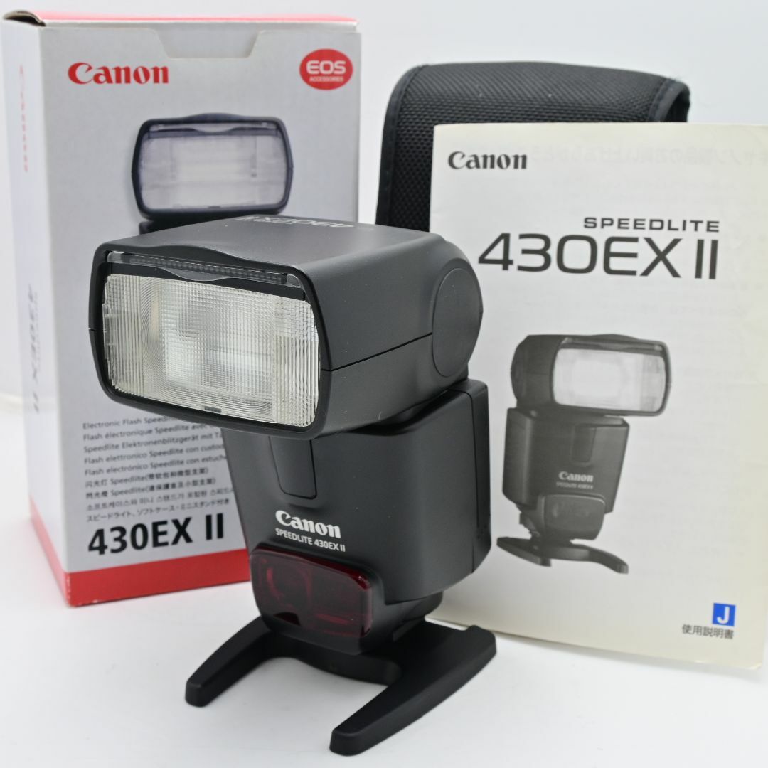 ★美品★　キヤノン　Canon スピードライト 430EX II スマホ/家電/カメラのカメラ(ストロボ/照明)の商品写真