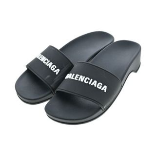 バレンシアガ(Balenciaga)のBALENCIAGA バレンシアガ サンダル EU36(22.5cm位) 黒 【古着】【中古】(サンダル)