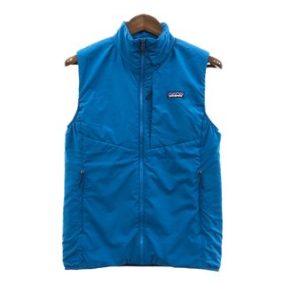 パタゴニア(patagonia)のpatagonia パタゴニア Nano-Air Light Vest ナノエアライトベスト アウトドア ブルー (メンズ S) 中古 古着 Q4565(その他)