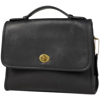 コーチ(COACH)のコーチ ロゴ ハンドバッグ レディース 【中古】(ハンドバッグ)