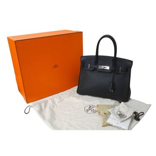 エルメス(Hermes)の極美品 HERMES エルメス ハンドバッグ バーキン 30 ◻︎P刻 シルバー金具 トリヨンクレマンス ブラック 黒 中古 62734(ハンドバッグ)