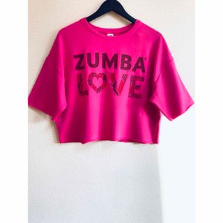 ズンバ(Zumba)の【美品】Zumba Love Oversized Crop Top XS(カットソー(半袖/袖なし))