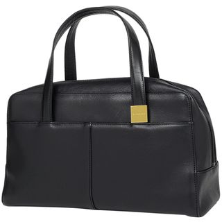 BURBERRY - バーバリー ロゴ ハンドバッグ レディース 【中古】