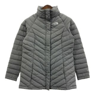 ザノースフェイス(THE NORTH FACE)のTHE NORTH FACE ノースフェイス ダウンジャケット アウトドア 防寒 550フィル グレー (レディース M) 中古 古着 Q4611(ダウンジャケット)