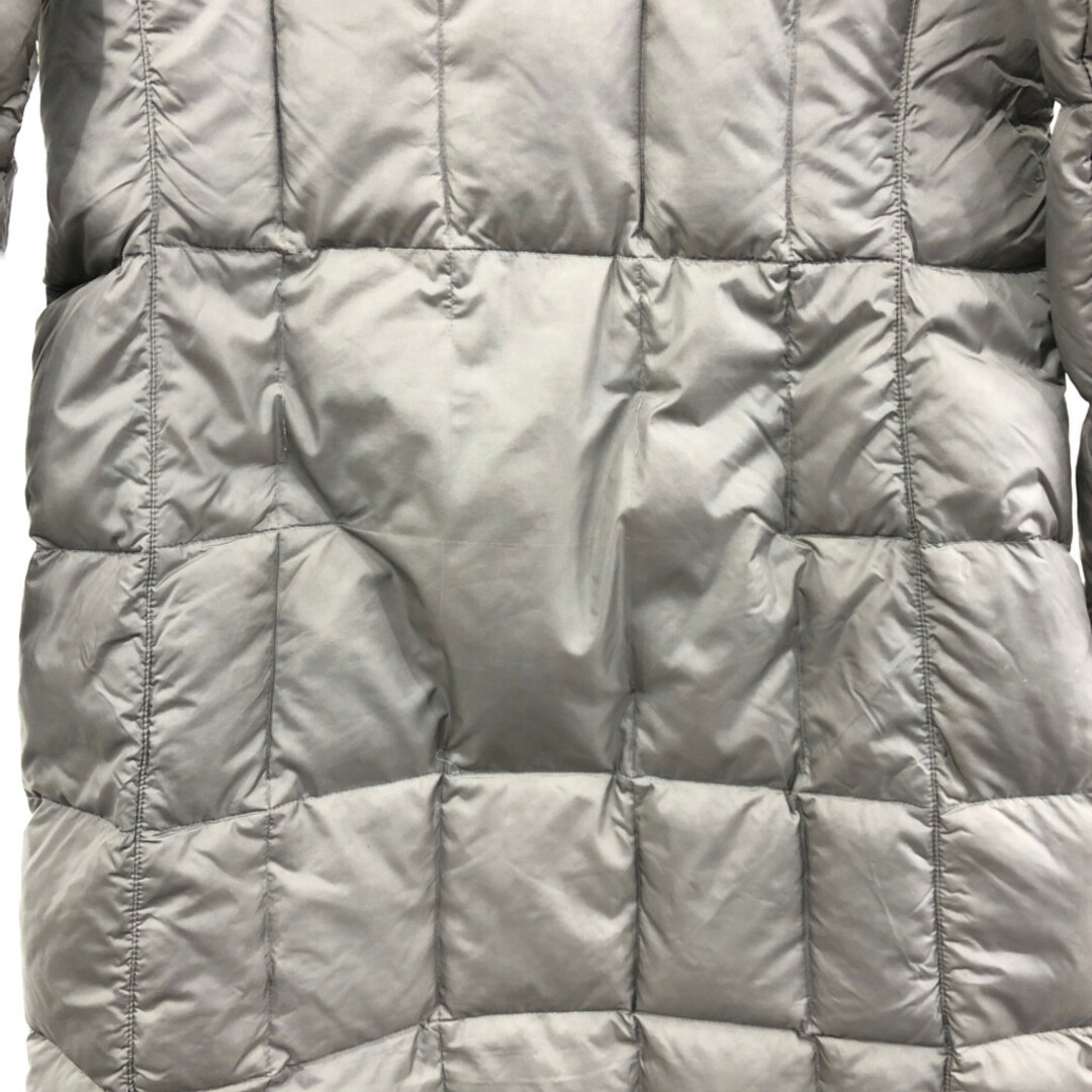 THE NORTH FACE(ザノースフェイス)のTHE NORTH FACE ノースフェイス ダウンコート アウトドア 防寒 550フィル グレー (レディース M) 中古 古着 Q4612 レディースのジャケット/アウター(ダウンジャケット)の商品写真