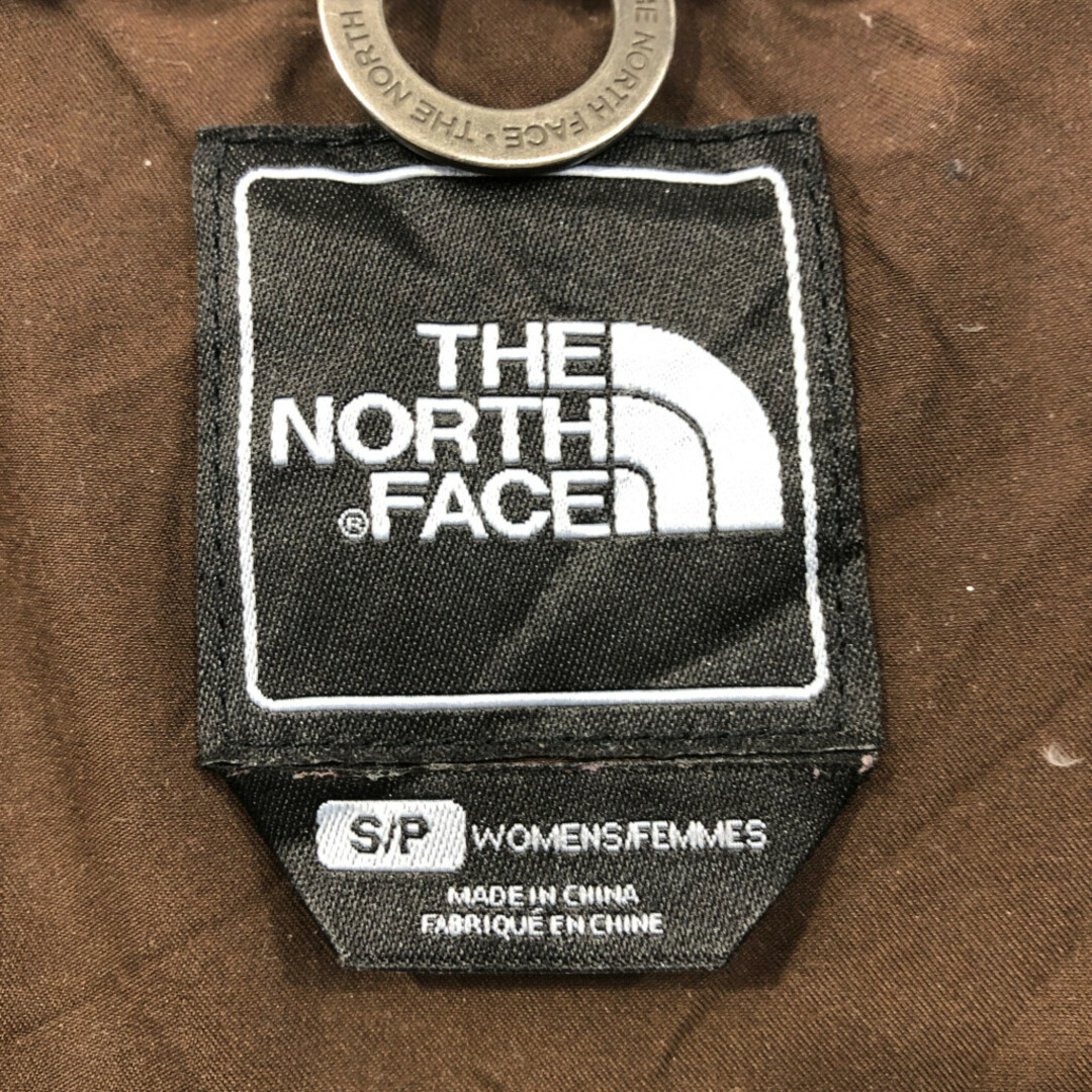 THE NORTH FACE(ザノースフェイス)のTHE NORTH FACE ノースフェイス ダウンジャケット アウトドア 防寒 ブラウン (レディース S) 中古 古着 Q4605 レディースのジャケット/アウター(ダウンジャケット)の商品写真